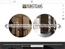 Tablet Screenshot of kunsttrans.com